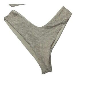 Skatie Women's Large Cairo Print Mandi Bottom Ivory Gold